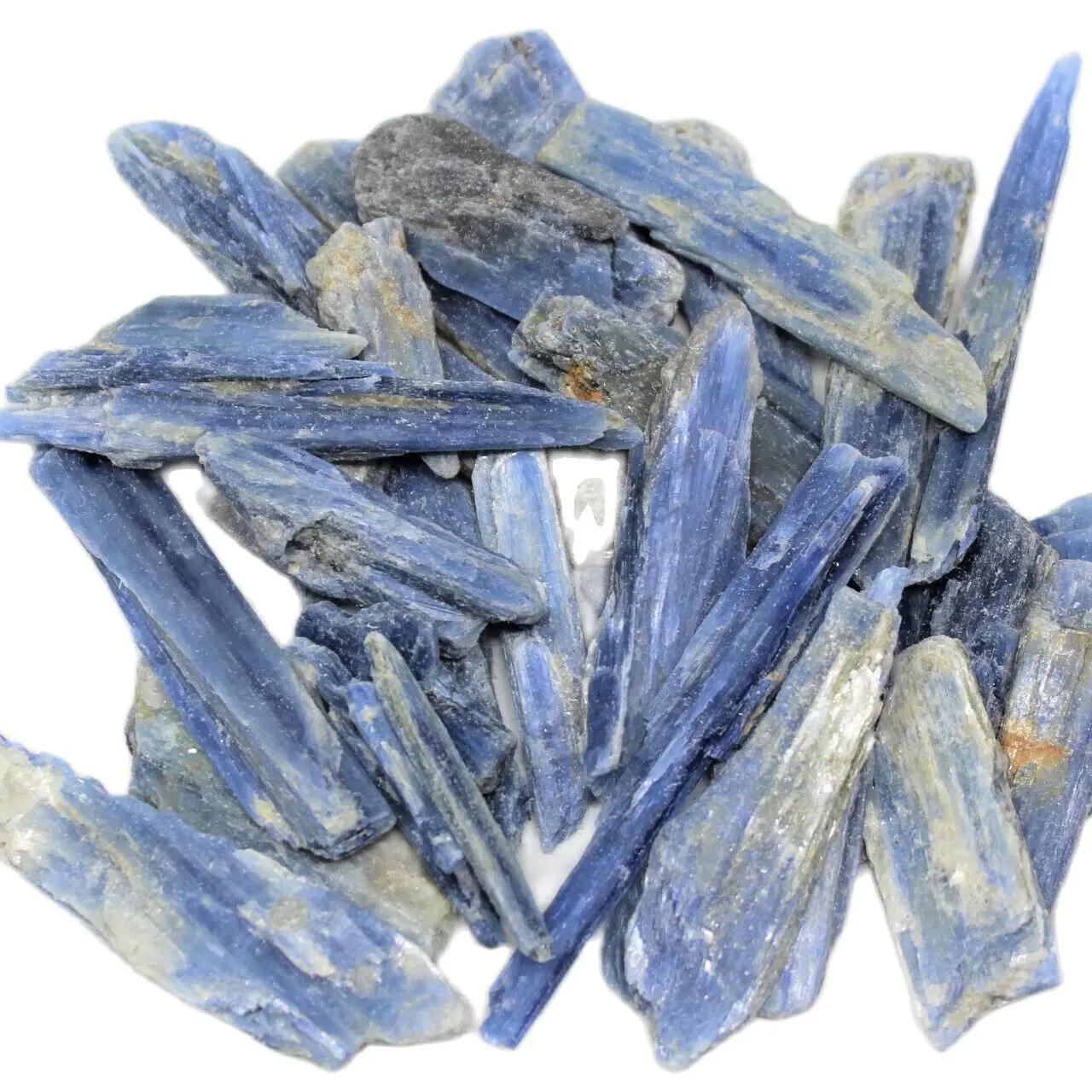 1/2 lb  Lot - Natural Kyanite Crystals Blue Kyanite Blades Crystal Collection