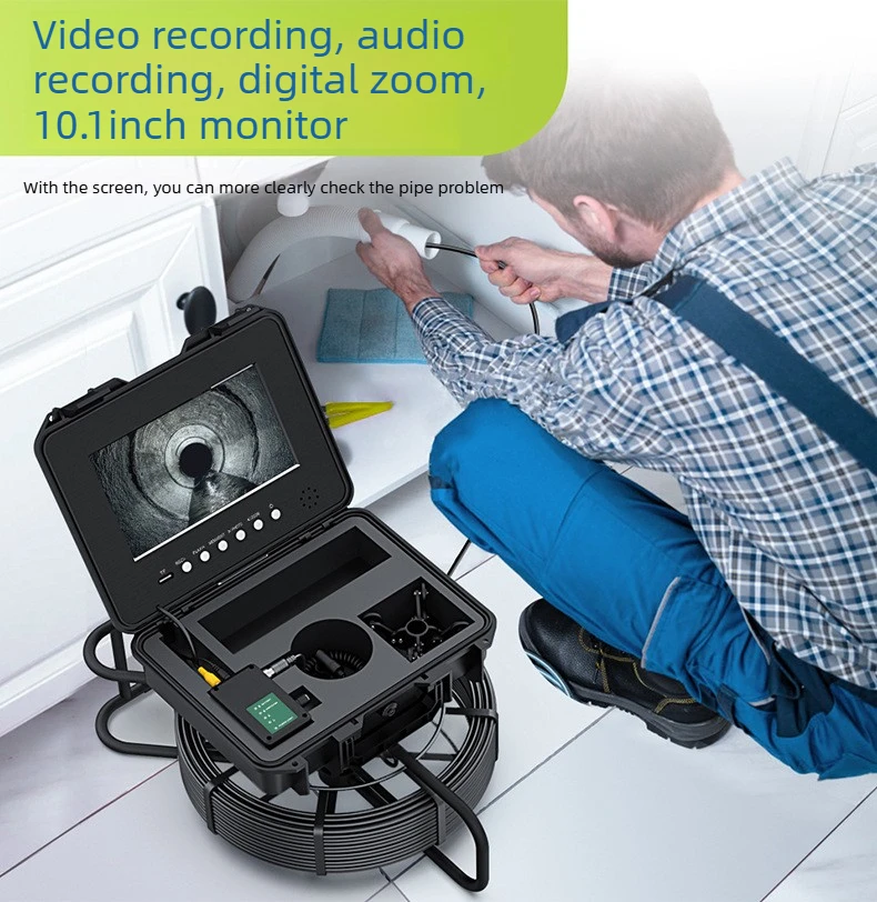 

Промышленная камера-эндоскоп для труб, HD-камера для осмотра канализации, детектор труб