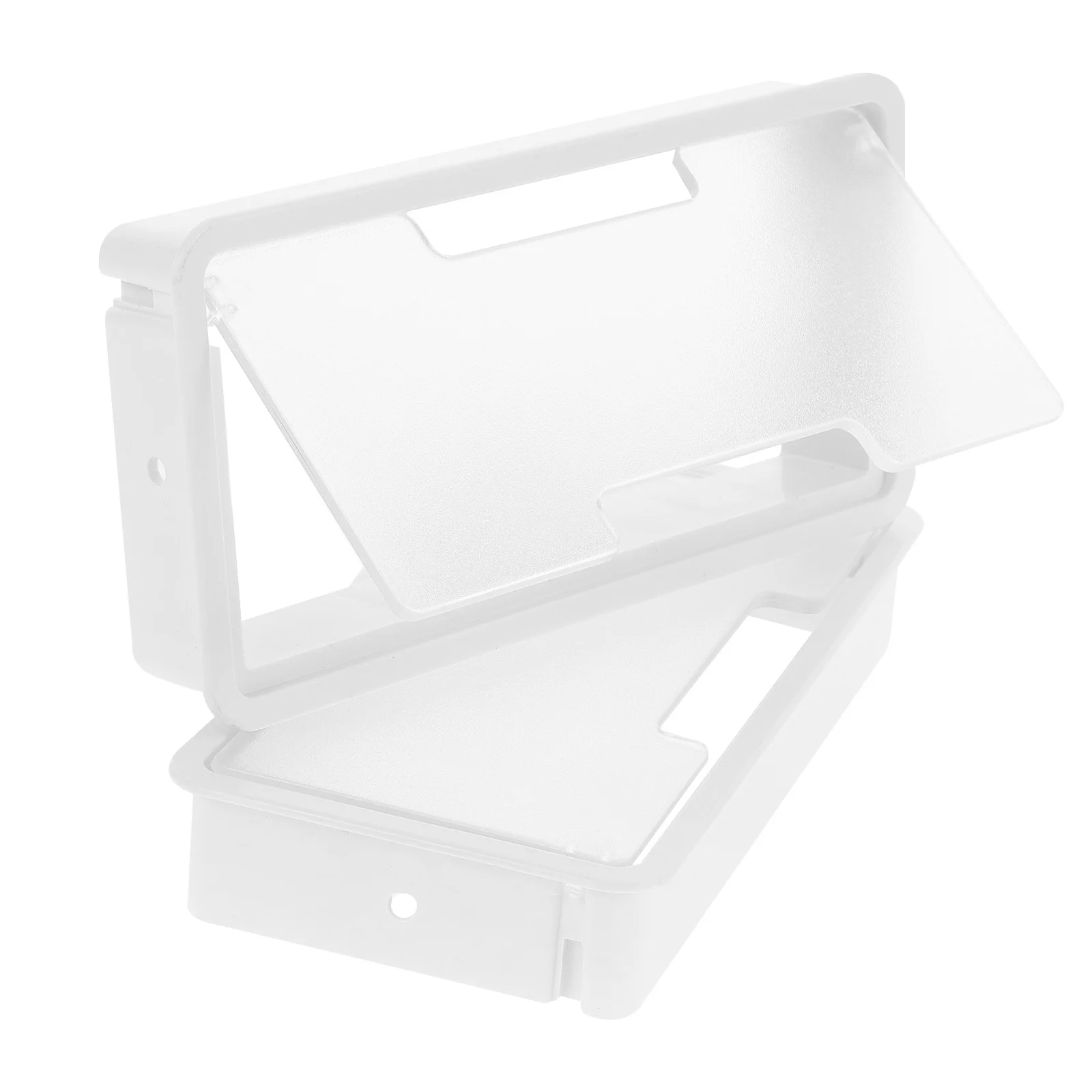 

2 шт., прямоугольная заглушка для шнура, долговечные крышки для отверстий для кабеля, универсальная мебель, настольный органайзер для проводов, элегантный дизайн