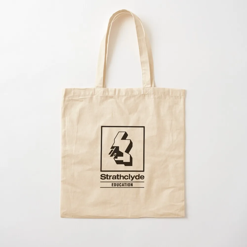 Retro Strathclyde Education Jotter Tote Bag large size bags Women bags shopping bag logo
