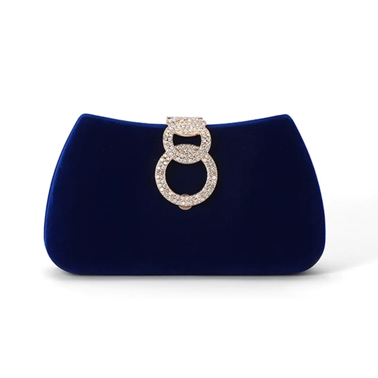 Women Elegant Evening Clutch Luxury Shiny Diamonds Handbags Stylish Wedding Banquet Party Bags Chain Crossbody Shoulder Purse