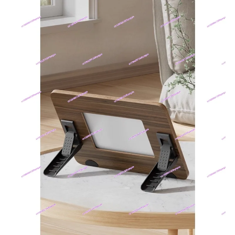 Walnut Wood iPad Stand - Multi-Angle Adjustable for Writing, Drawing & Online Classes