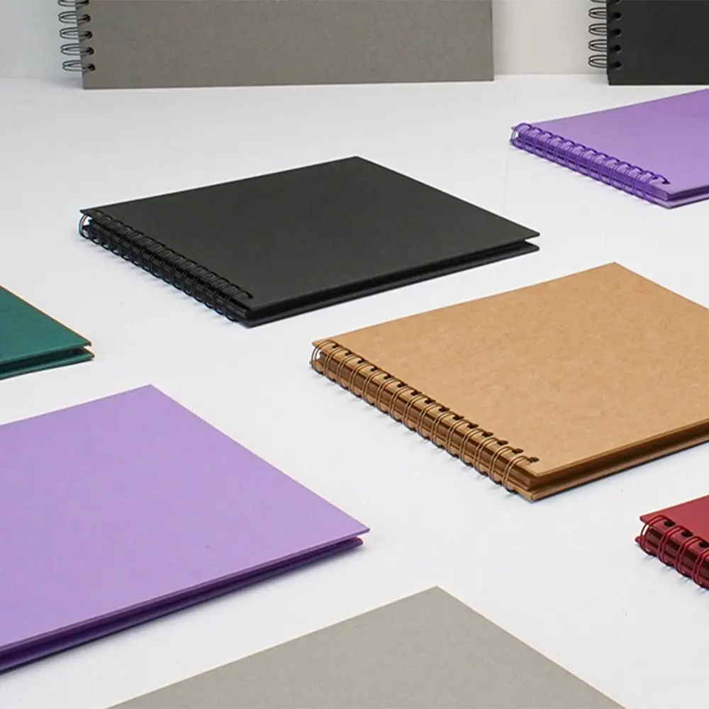 Collect Book Kraft Paper Scrapbook Creative Graffiti Photo Album Multifunction Simple Card Book Wedding Photo