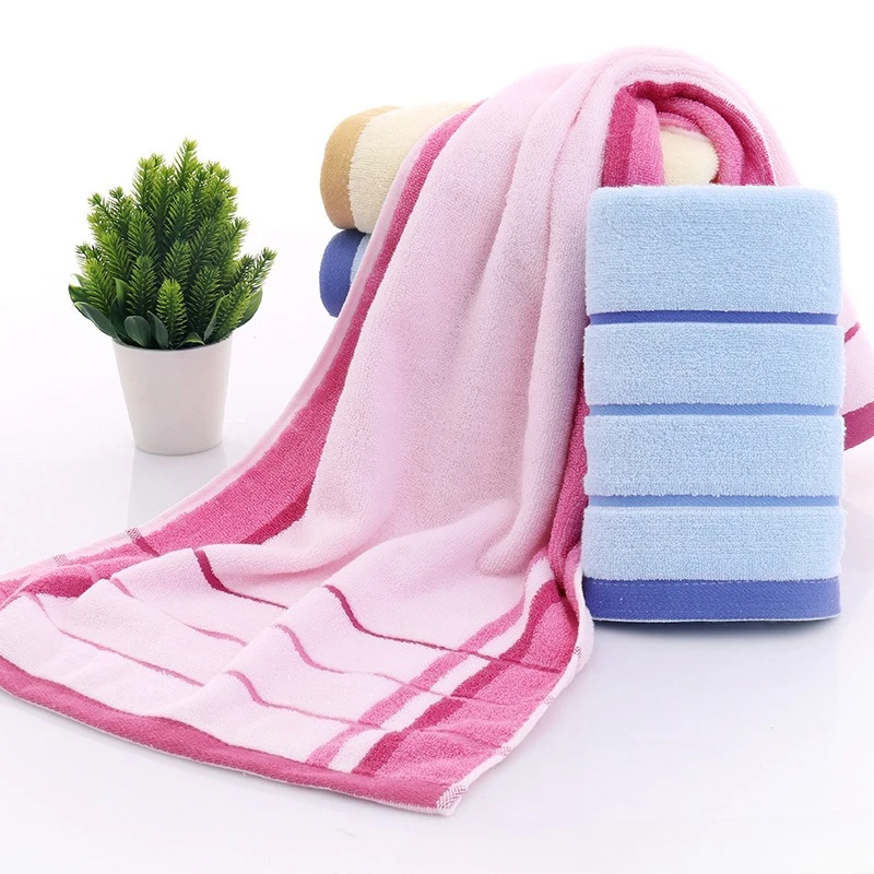40x90cm Cotton Face Washing and Bathing Towel Gym Sports Towel Men's and Women's Sweat Wiping Adult Shower Absorbent Long Towel