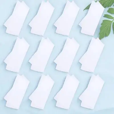 12pcs-pure-cotton-handkerchief-white-square-diy-painting-tie-dye-drawing-crafts-accessories-kerchief-towels-for-hand-drawing