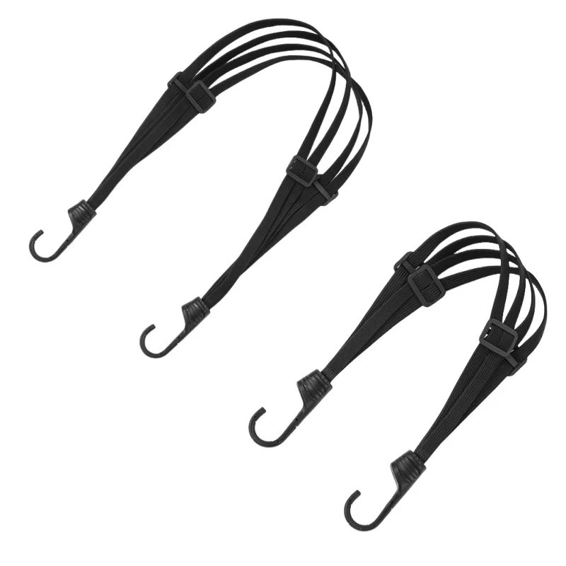 High-Elasticity Motorcycle Helmet Tie-Down Strap | Adjustable Luggage Elastic Cord for E-Bike/Motorcycle | Durable Accessories image 2