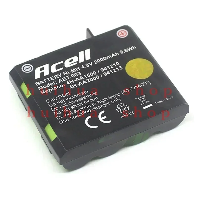 4H-AA2000. 941213   Replace Battery for CefarCompex Rehab 400 Theta 500 Mi-Theta 600 Physio 5 Electrical Muscle Stimulation