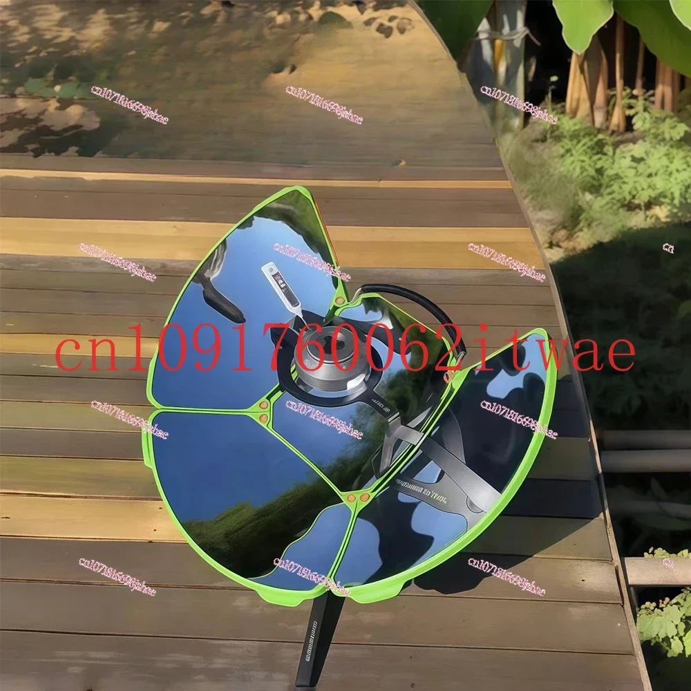 

Портативная уличная солнечная плита American SOLSOURCE, складная для путешествий и кемпинга, может кипятить воду для приготовления пищи