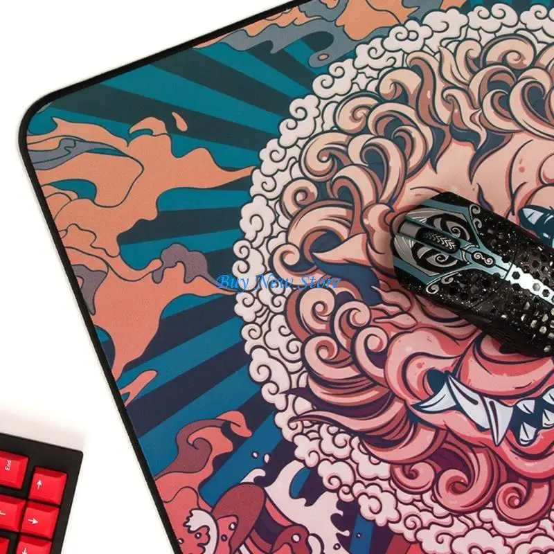 

20CE Gaming Mouse Pad for w/ Non-Stitched Edges Extended Mousepad Desk Mats for Gamer