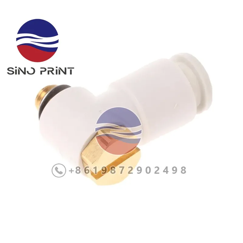 KQ2V06-M5A Universal Male Elbow Connector For SMC One-Touch Fitting Printing Press Accessories