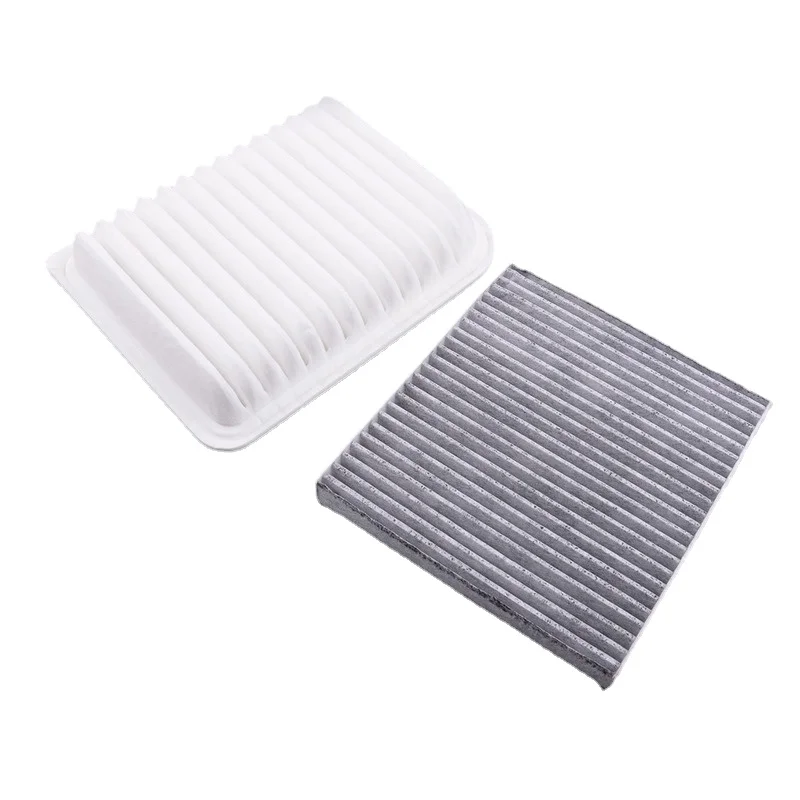 Car Cabin Filter Engine Air Filter Fit OEM 27277-4M400 MR968274 for Mitsubishi Lancer Outlander RVR 2015 2016 2017 Model Filter