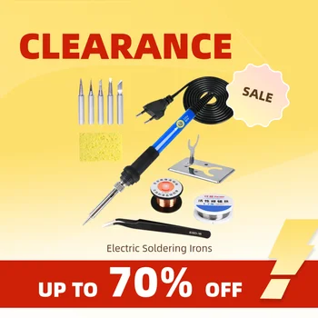 Clearance_Temperature elektrische soldeerboutset 110V 220V 60W soldeerbout_Continue updates