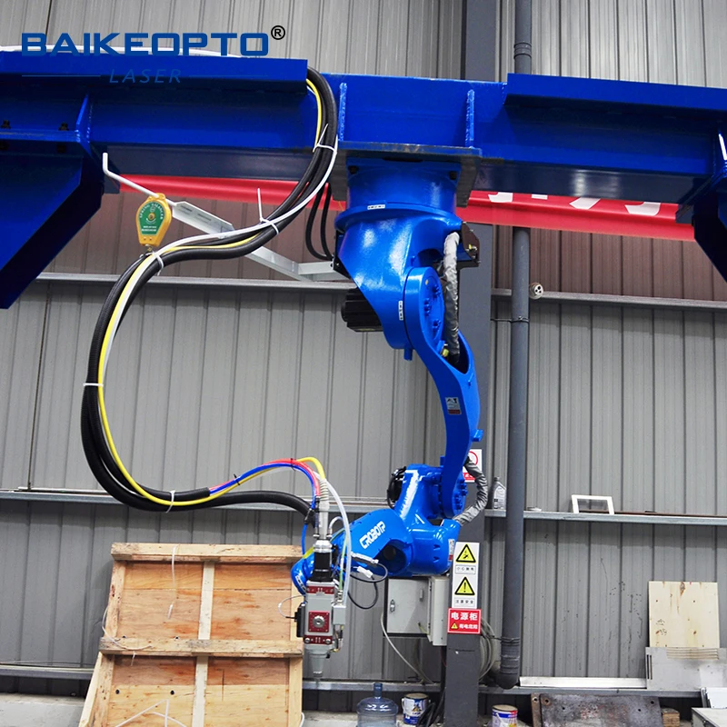 BK-RC1500LS 3D Robot Fiber Laser Cutting Machine for Metal Cypcut Control AI for Sphere Sheet Pipe Cutting Laser Cutter Laser Ma