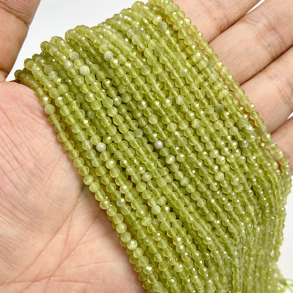 2, 3, 4 mm, 15,5 Zoll, kleine, grüne, natürliche Türkise, Jade, Achate, Quarz, Amazonit, Steinperlen, lose Distanzperlen, Zubehör zum Selbermachen