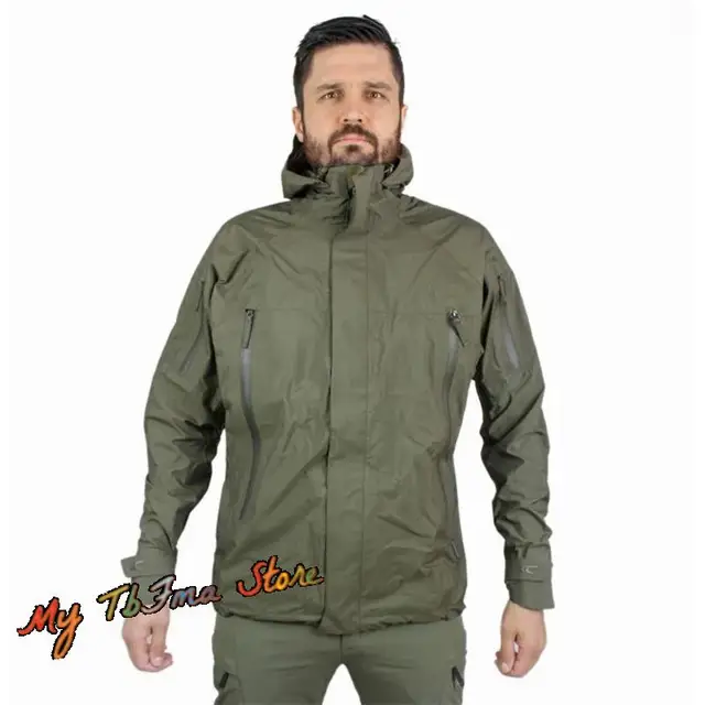 Outdoor PRG 2.0 Hard Shell Tactical Assault Suit Charge Coat Wodoodporny, oddychający, trójwymiarowy krawiec
