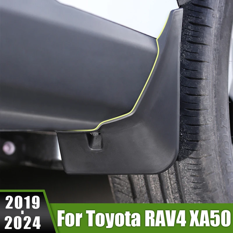 For Toyota RAV4 XA50 2019 2020 2021 2022 2023 2024 RAV 4 Hybrid Car Mudflaps Fender Mud Guard Splash Flaps Mudguards Accessories