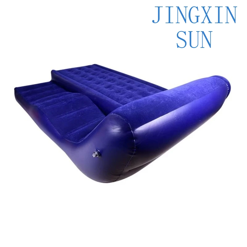 Wholesale High Quality Air Furniture Inflatable Sofa PVC Flocking Combination Multifunctional Folding Sofa Bed