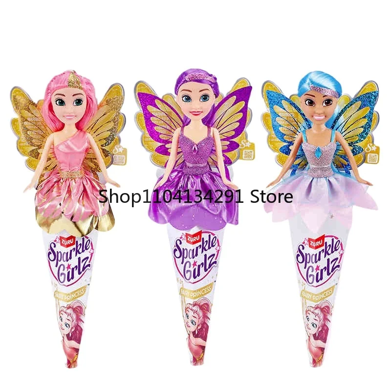 

ZURU Sparkle Girlz Series Мороженое Конус Фея Принцесса Кукла Фея Принцесса Единорог Принцесса Коллекционная Кукла Девушка Подарок На День Рождения