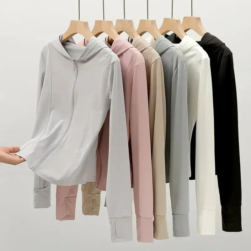 

Women's Sports Coat Hoodies Sun Protective Sweatirt Faionable UPF + Children's Camouflage Clothing Detachable Hood