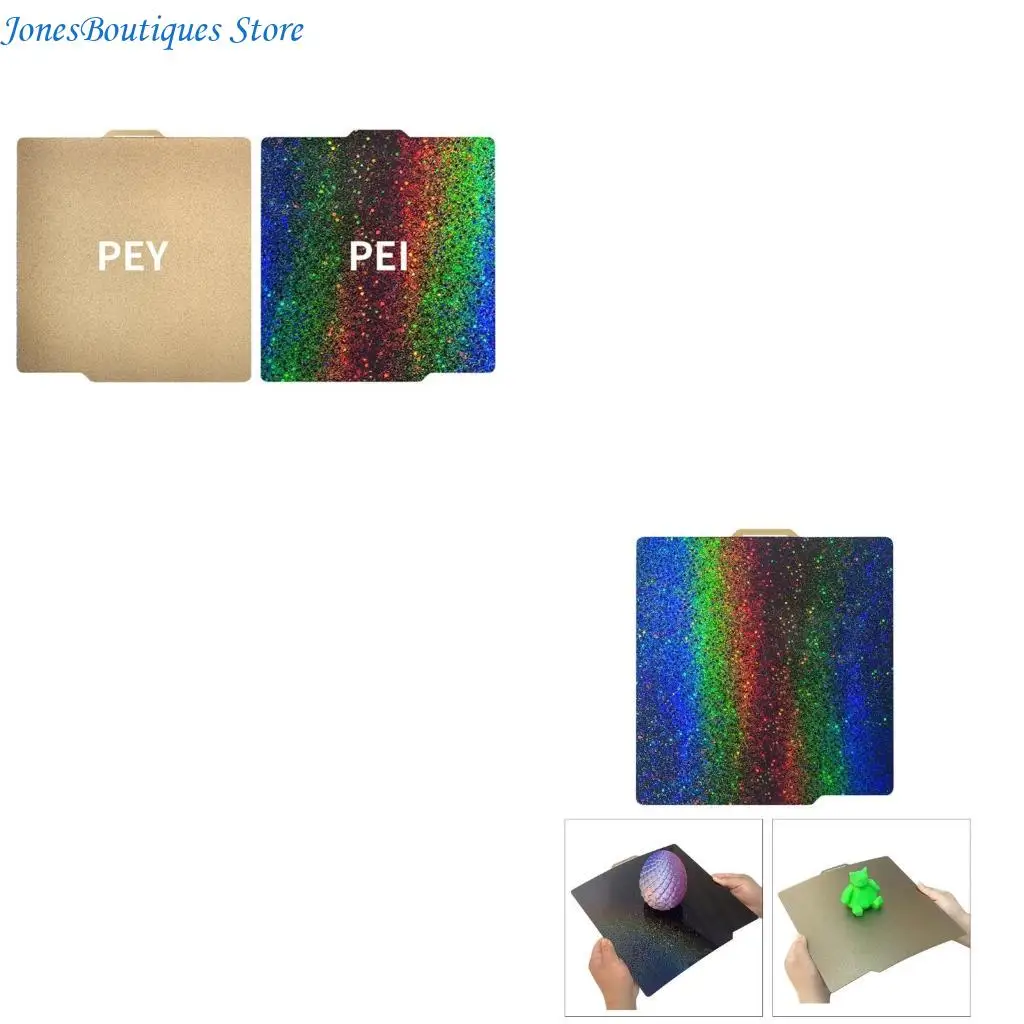 

Рабочая пластина из стальной пластины с покрытием PEY+PEI для лабораторной сборки P1S/X1C 257x257 мм W8KE