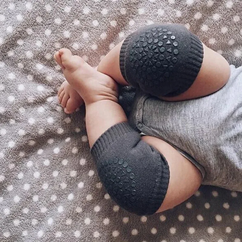 1/2 Pair Baby Knee Pad Kids Safety Crawling Elbow Cushion Infant Toddlers Baby Leg Warmer Knee Support Protector Pads
