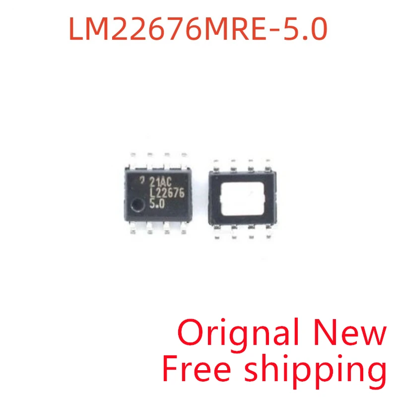 5piece LM22676MRE-5.0/NOPB SOP8 L22676-5.0 LM 22676 MRE-5.0 IC REG BUCK 5V 3A 8SOPWR LM22676MRX-5.0 LM22676MR-5.0 L226765.0