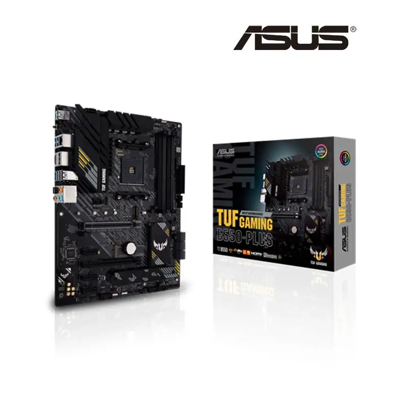 Go! ASUS TUF GAMING B550 PLUS New ATX B550M AMD B550 DDR4 4600(OC)MHz 128G,M.2, SATA,USB 3.2 Support R3 R5 R7 R9 Desktop AM4 CPU