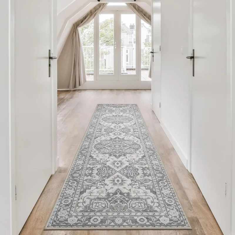 

Corridor Carpet Machine Washable Foldable Nonslip Living Room Carpets Large Area Coffee Table Rug Soft Bedside Bedroom Mat Tapis