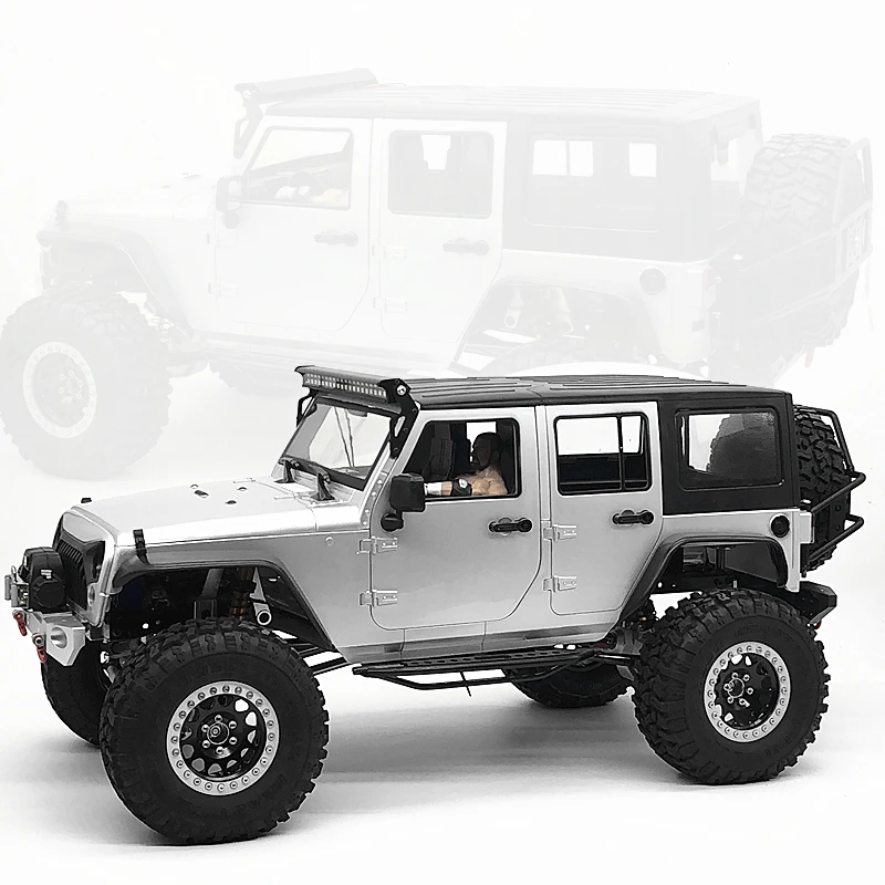 Metal Rear Spare Tire Frame Carrier Bracket for Axial SCX10 Wrangler D90 TRX4 RC Crawler Car Upgrades&modification