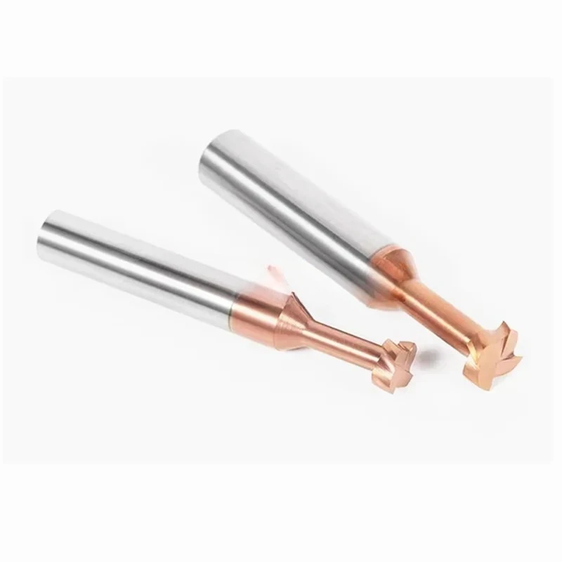 

T-Type Milling Cutter for Metal CNC Router Bit Tungsten Carbide Coated 1.5-8mm Thickness