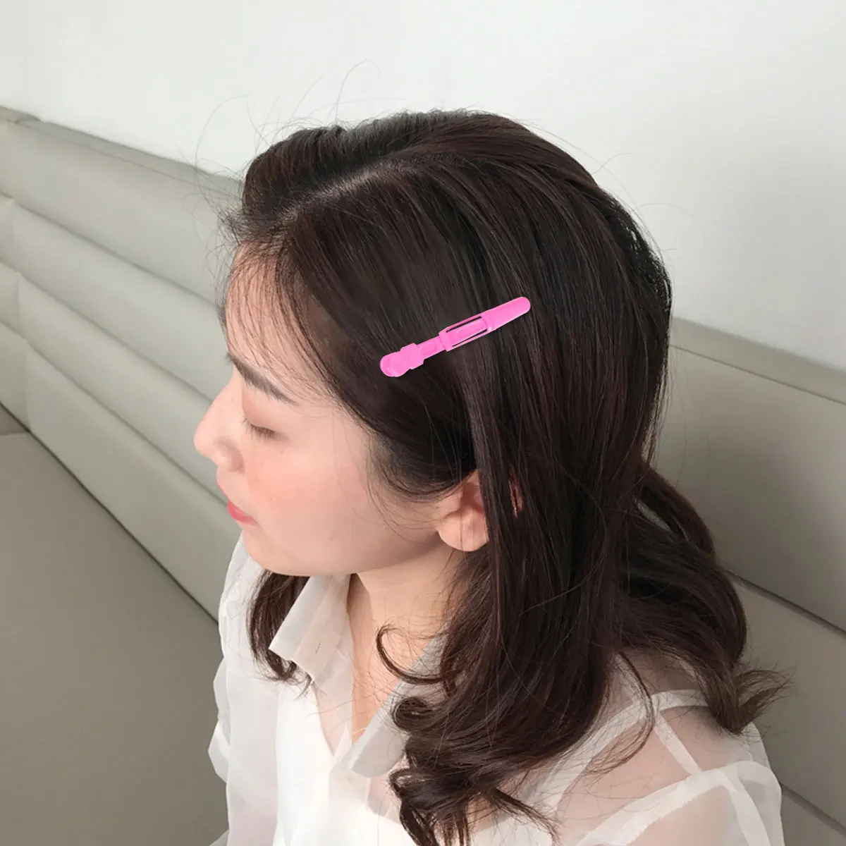 

15Pcs Hairdressing Clips Professional Heavy Duty Plastic Salon Grade Partition Hair Clips for Styling Perming Coloring Hold Any