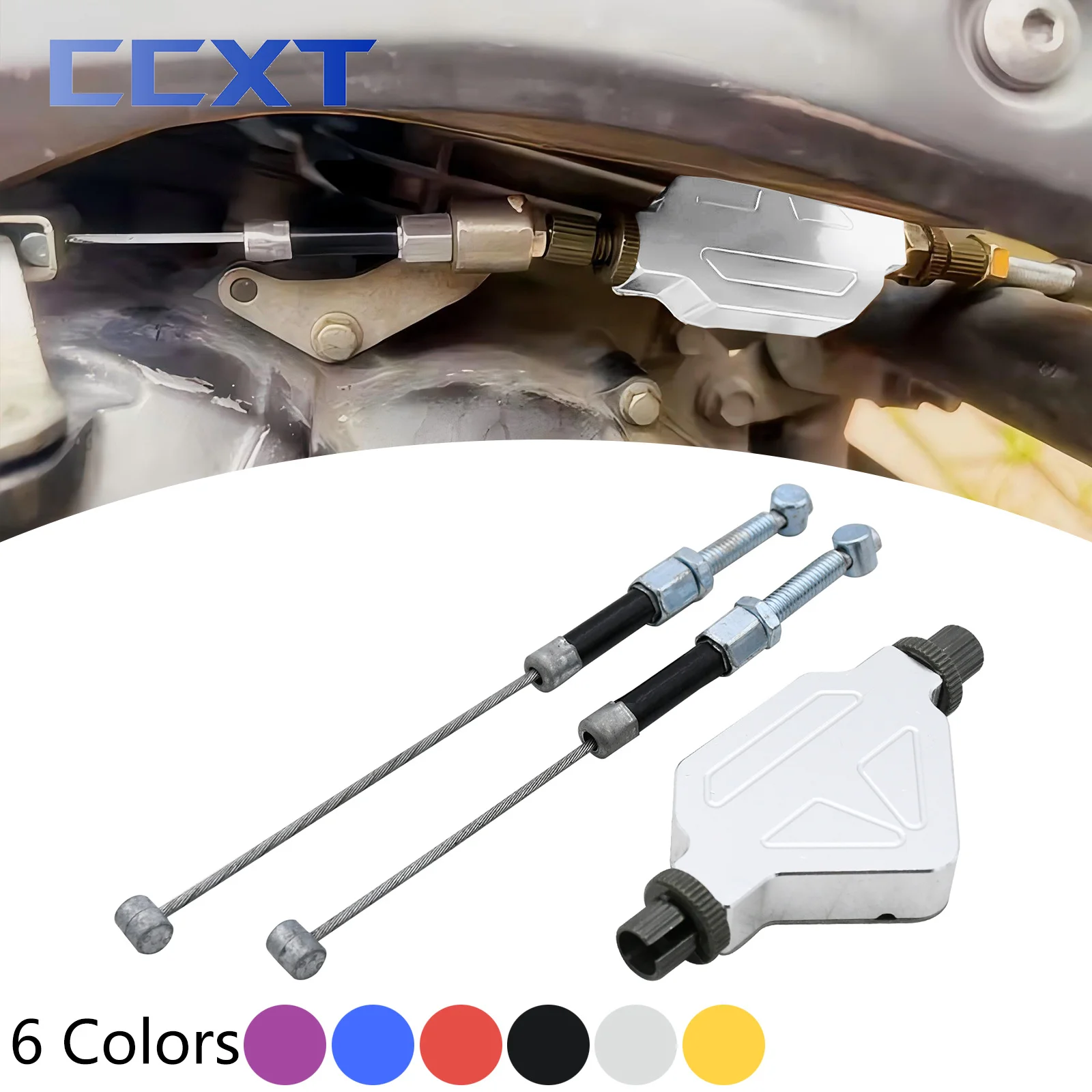 

Для Triumph Honda Yamaha YZF Kawasaki KX KLX Z800 Z1000 Suzuki GSX GSF RM RMZ DRZ Мотоциклетная трюковая муфта Easy Pull Cable System