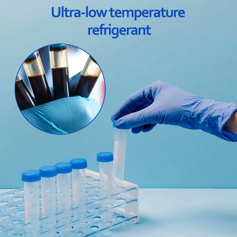 【~ NEW A94Z】50Pcs 1.8ml Plastic Graduated 0.063oz Cryovial Test Tube Sample Pipe With Seal Cap