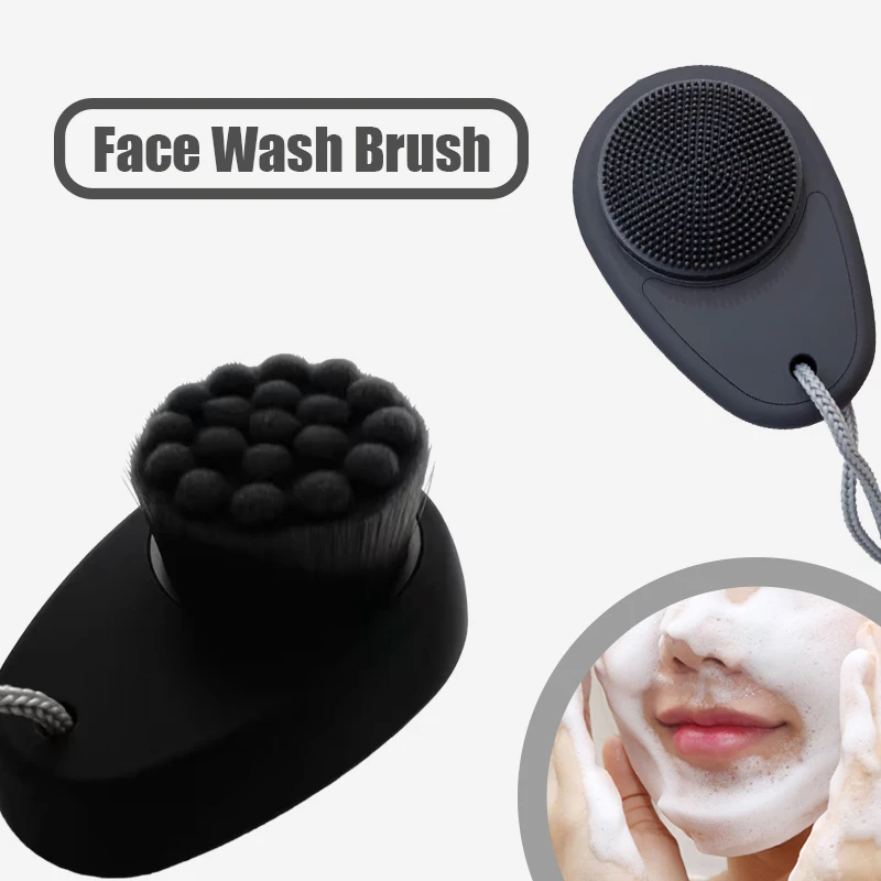 

Tool Clean Pore Cleansing To Black Super Soft Facial Skin Beauty Blackhead Bathing Accessories Bamboo Charcoal Bristles