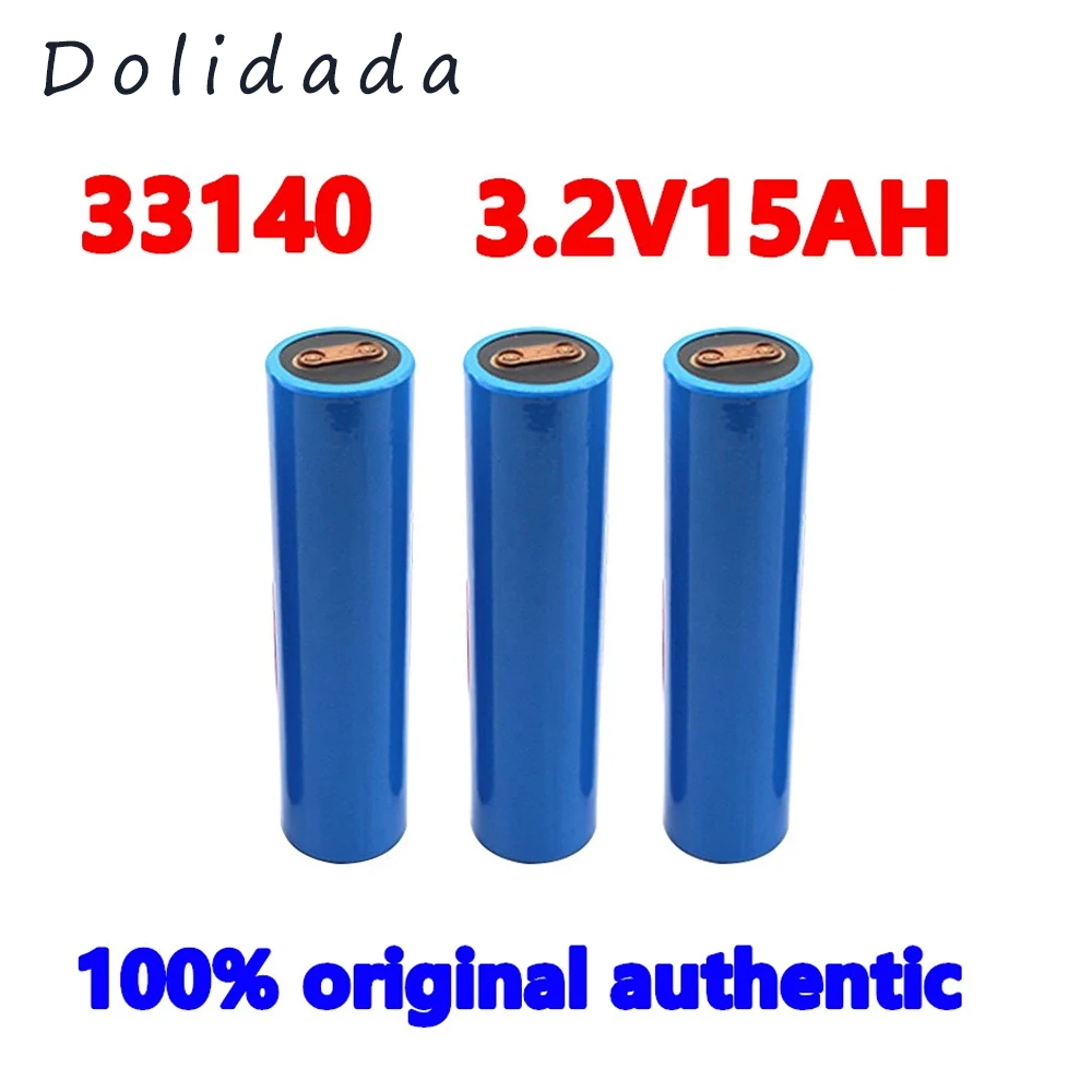 33140 3.2v 15ah Rechargeable Battery Lifepo4 Lithium Batteries For DIY 12v 24v E Bike E-scooter Power Tools Battery Pack Parts