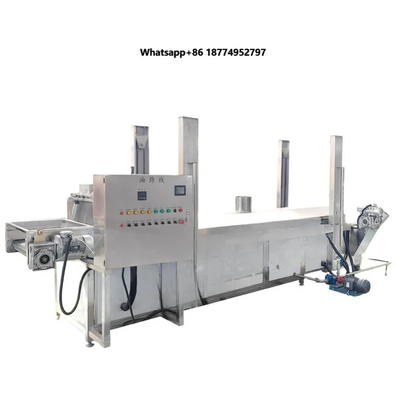 Fully Automatic Crinkle Cut Potato Chips Production Line Wave Shape Chips Special Snack Food Processing Production Line
