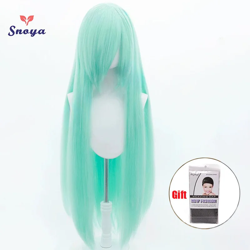 Snoya 100cm Synthetische Flauschige Corn Perm Cosplay Perücke Rosa Rot Blau Lila Anime Party Lange Perücke für Frauen