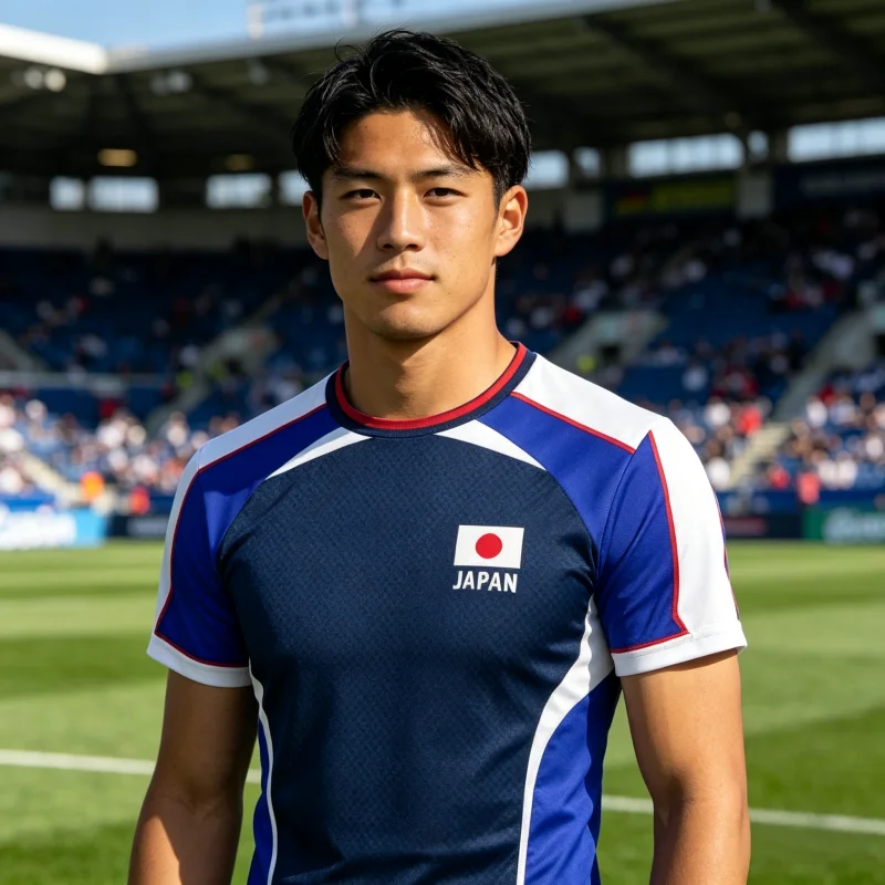 2026 Neues Anime Captain Tsubasa Trikot mit japanischer Flagge, atmungsaktives, schnell trocknendes Sport-T-Shirt für Männer und Frauen, Familien- und Kinder-T-Shirts