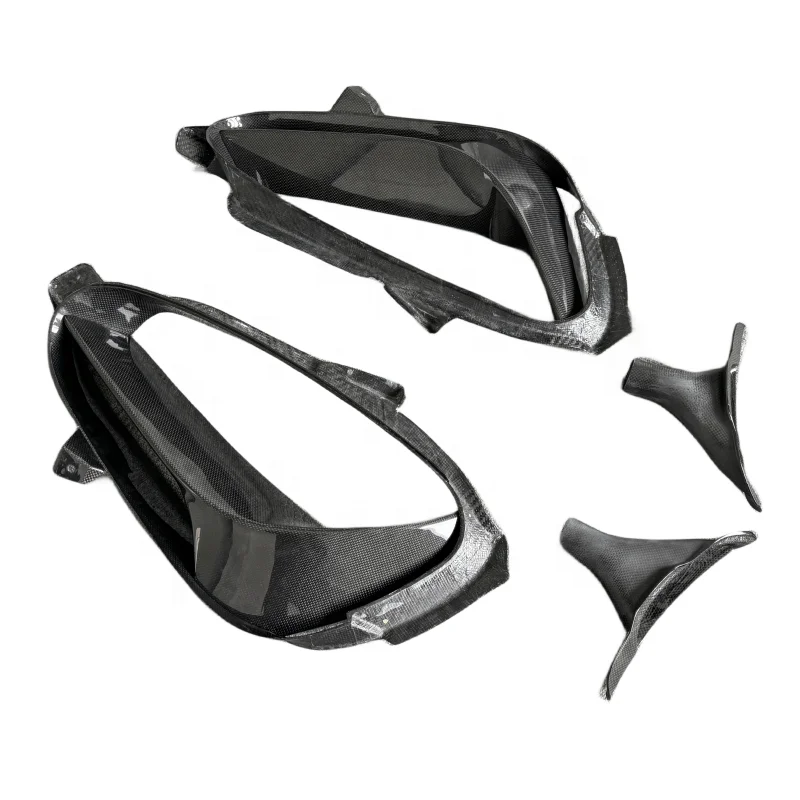 

OEM Style Dry Carbon Fiber Rear Fender air Vents for Ferrari SF90
