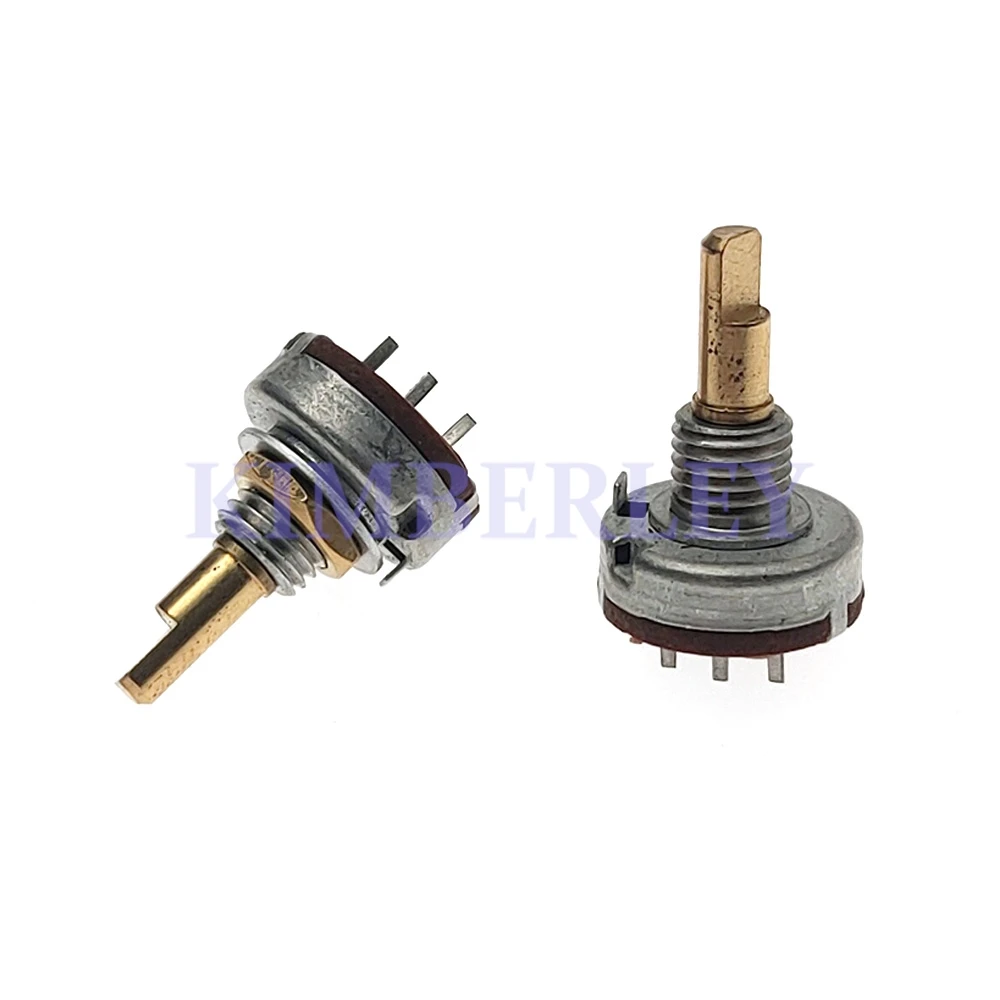 2 Pieces 13 Type Potentiometer 5K Game Machine Airplane Toy Model Remote Control Potentiometer Rotates 220 Degrees