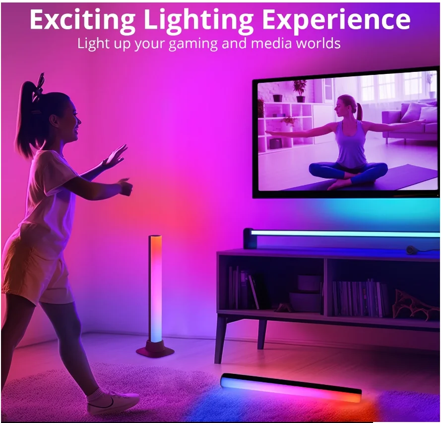 

Simple tuya bluetooth light-emitting LED lighting pickup lamp indoor table lamp dining table living room atmosphere night light