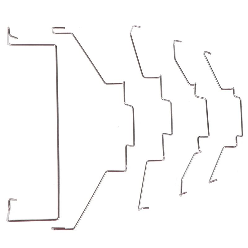 1 pair of CPU heatsink fan hooks retaining bracket Fan clips Spring steel fan clips secure the fan to the heatsink