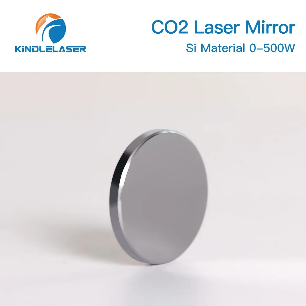 KINDLELASER 500W Co2 Laser Si specchi riflettenti D38 obiettivo Refiectivity 99.6% lente riflettore con rivestimento nero per incisore Laser CO2