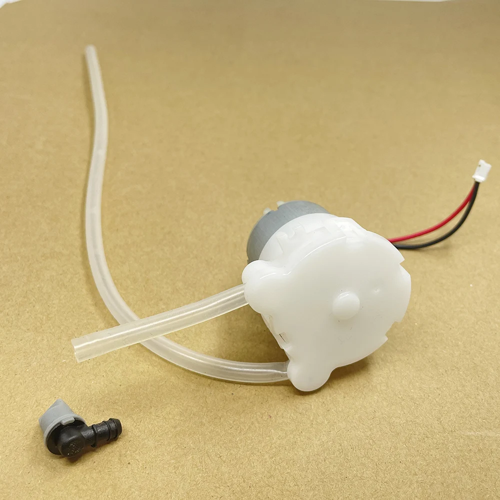 Micro Peristaltic Pump DC 5V 6V Small Mini 500 Geared Motor Dosing Viscous Liquid Squeezing Water Pump for Lab Ink Sampling