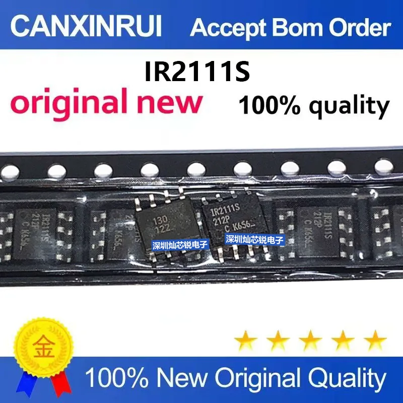 (5-100pieces)Brand new original IR2111S IR2111STRPBF SOP8 surface-mount H-bridge driver IC