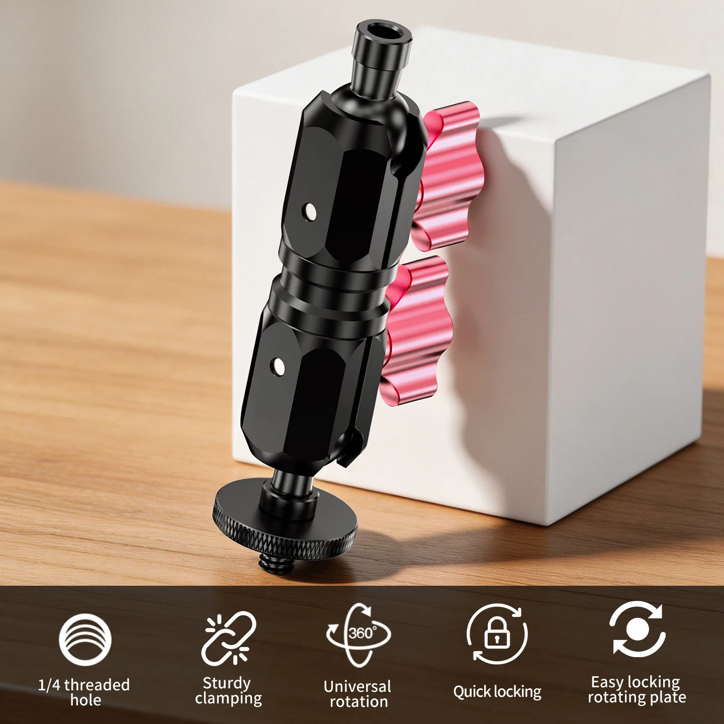 CNC Aluminum Alloy Magic Arm 1/4