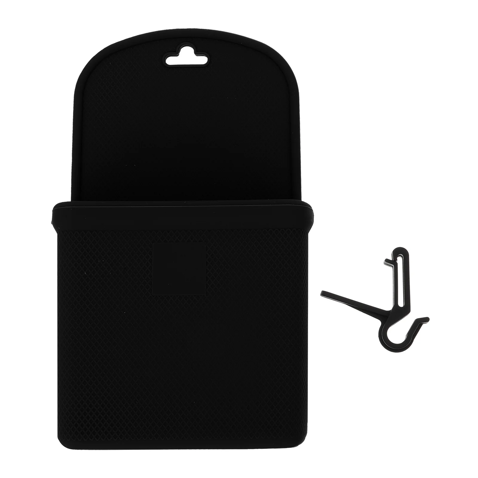 

Car Outlet Storage Bag Black Silicone Compatible Most Easy Install Remove Travel Accessories Car Pouch ganizer