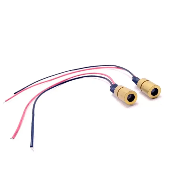 2 قطعة 450nm 5MW وحدة صمام ثنائي ليزر أزرق نقي صغير مع سائق في 3.2 فولت 8x13 مللي متر لسوق المكونات الإلكترونية