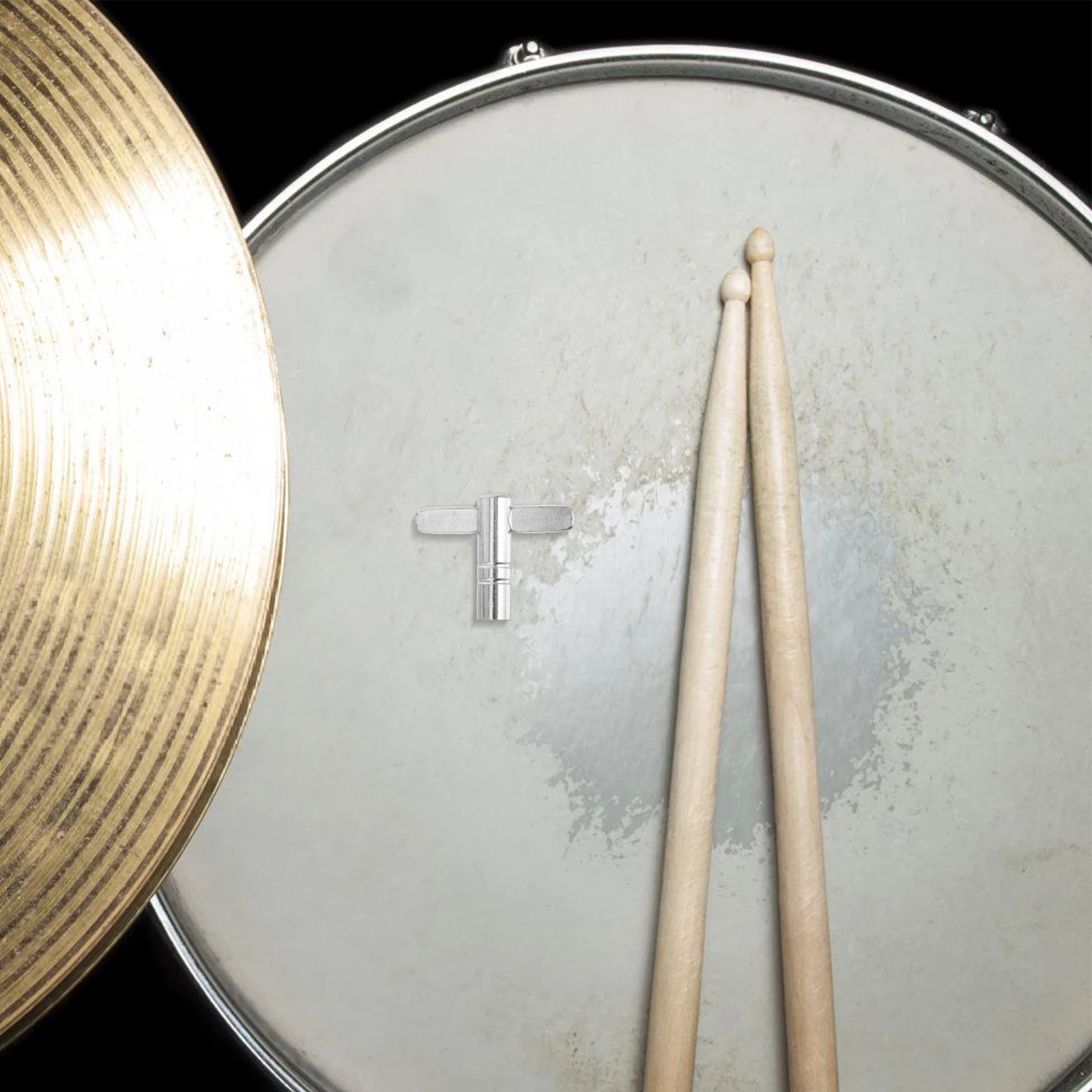 

5 pcs High Quality Metal Drum Keys Fits Square Lugs Standard Tuning Tool For Percussion Drummers Jazz Music Lovers