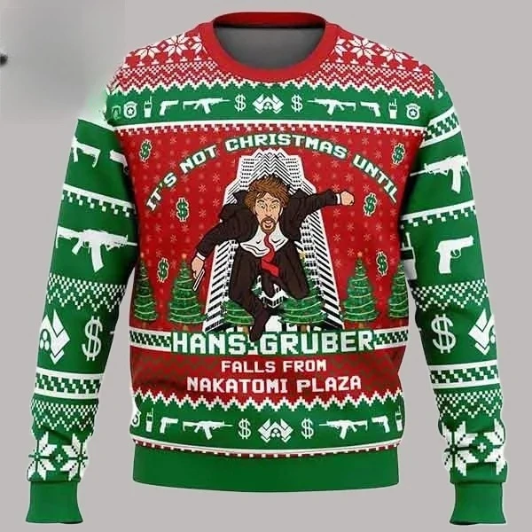 الخريف والشتاء النمر المرارة التنين قوة الفيلم عيد الميلاد نمط المتضخم الرجال والنساء الأسرة ارتداء جولة الرقبة هوديي